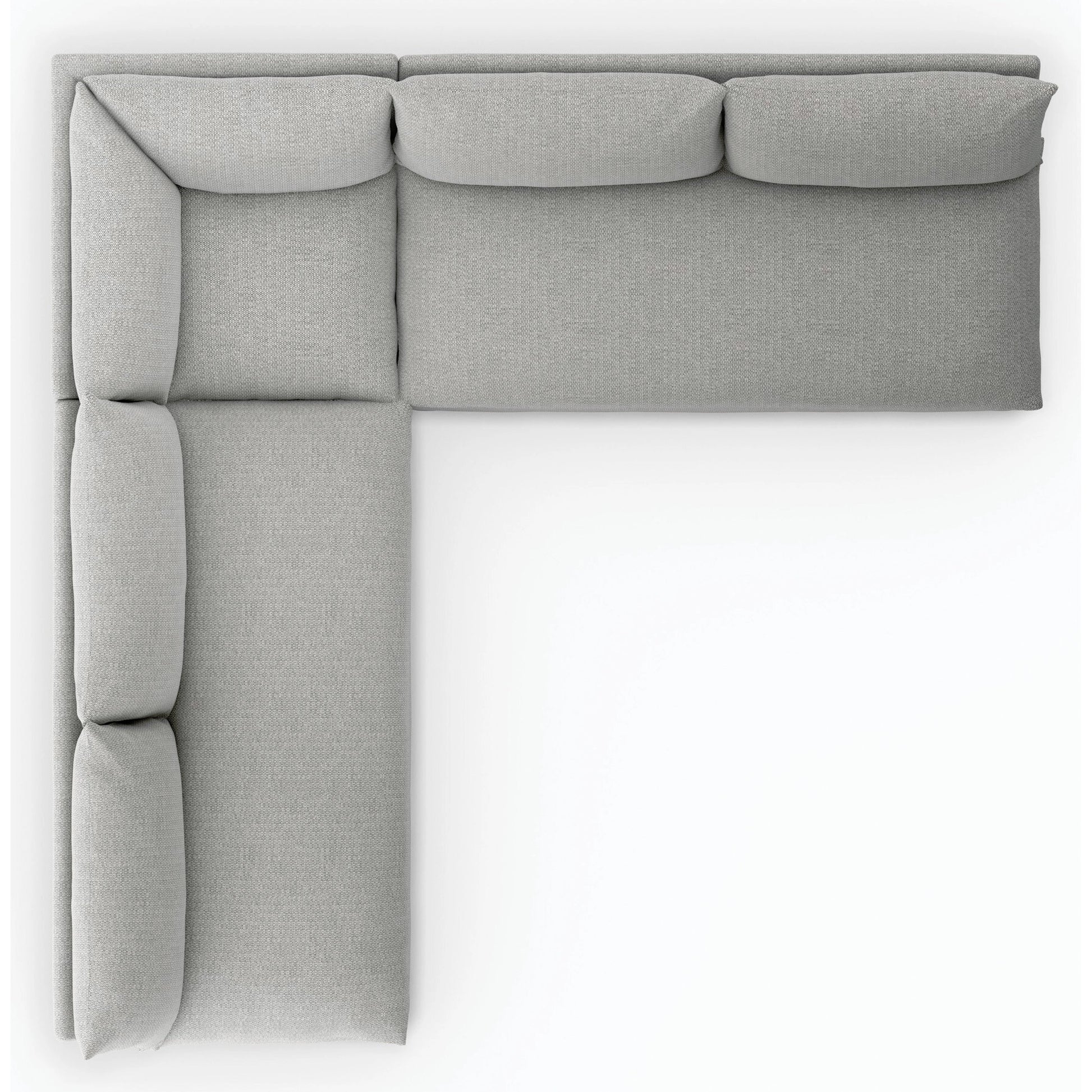 Grant Outdoor 3-PC Sectional by Four Hands. Made from 100% olefin, 91% polyurethane foam pad, 9% polyester fiber batting in a transitional style.