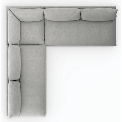 Grant Outdoor 3-PC Sectional by Four Hands. Made from 100% olefin, 91% polyurethane foam pad, 9% polyester fiber batting in a transitional style.