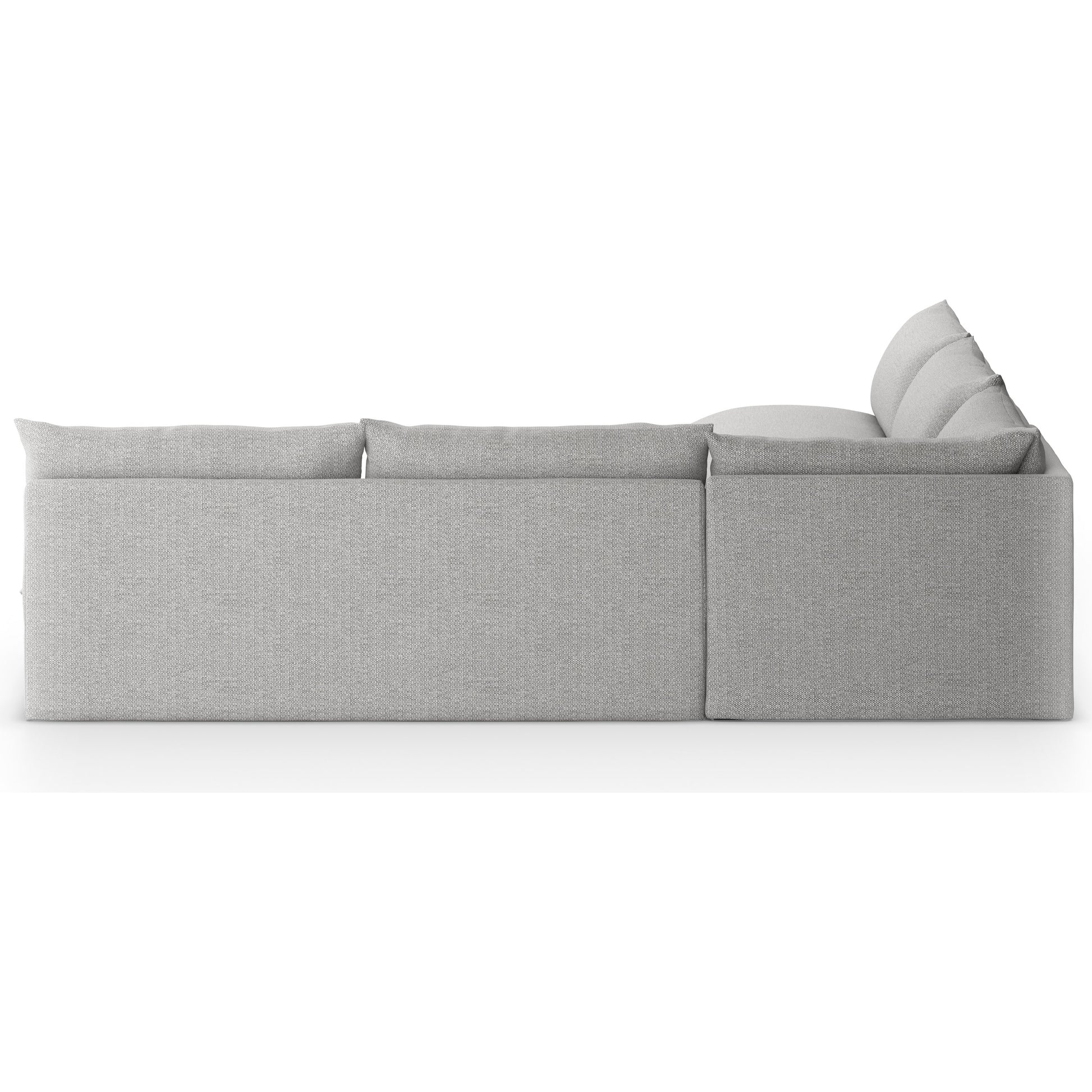 Grant Outdoor 3-PC Sectional by Four Hands. Made from 100% olefin, 91% polyurethane foam pad, 9% polyester fiber batting in a transitional style.