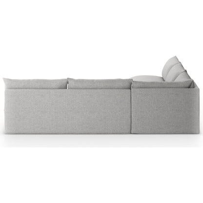 Grant Outdoor 3-PC Sectional by Four Hands. Made from 100% olefin, 91% polyurethane foam pad, 9% polyester fiber batting in a transitional style.