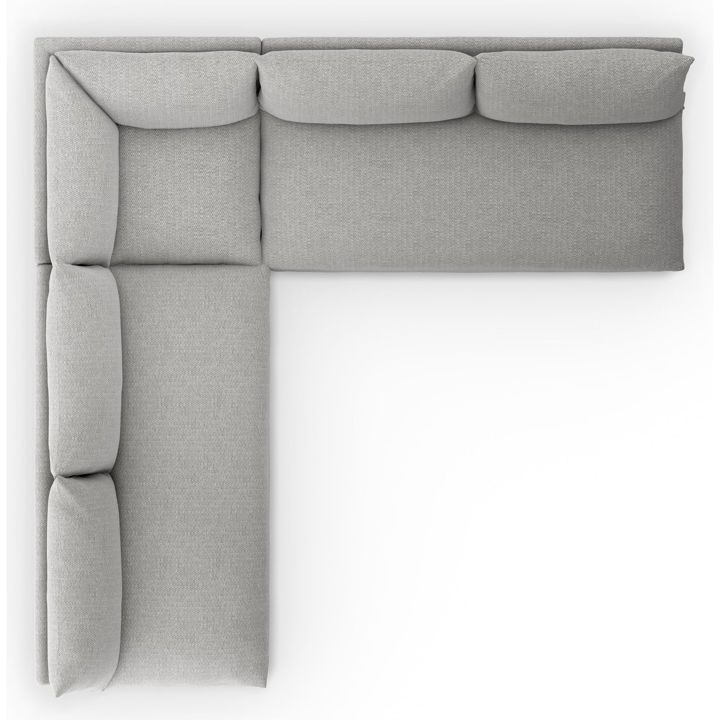 017 SI-1902313 | Additional Silo | Grant Outdoor 3-PC Sectional by Four Hands. Made from 100% olefin, 91% polyurethane foam pad, 9% polyester fiber batting in a transitional style.