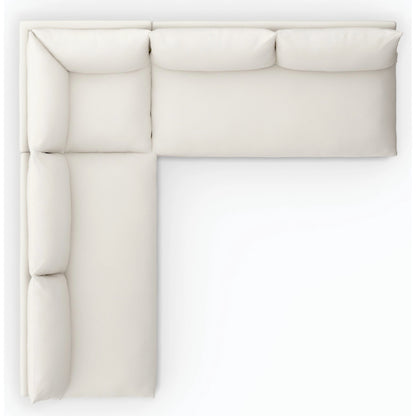 Grant Outdoor 3-PC Sectional by Four Hands. Made from 100% olefin, 91% polyurethane foam pad, 9% polyester fiber batting in a transitional style.