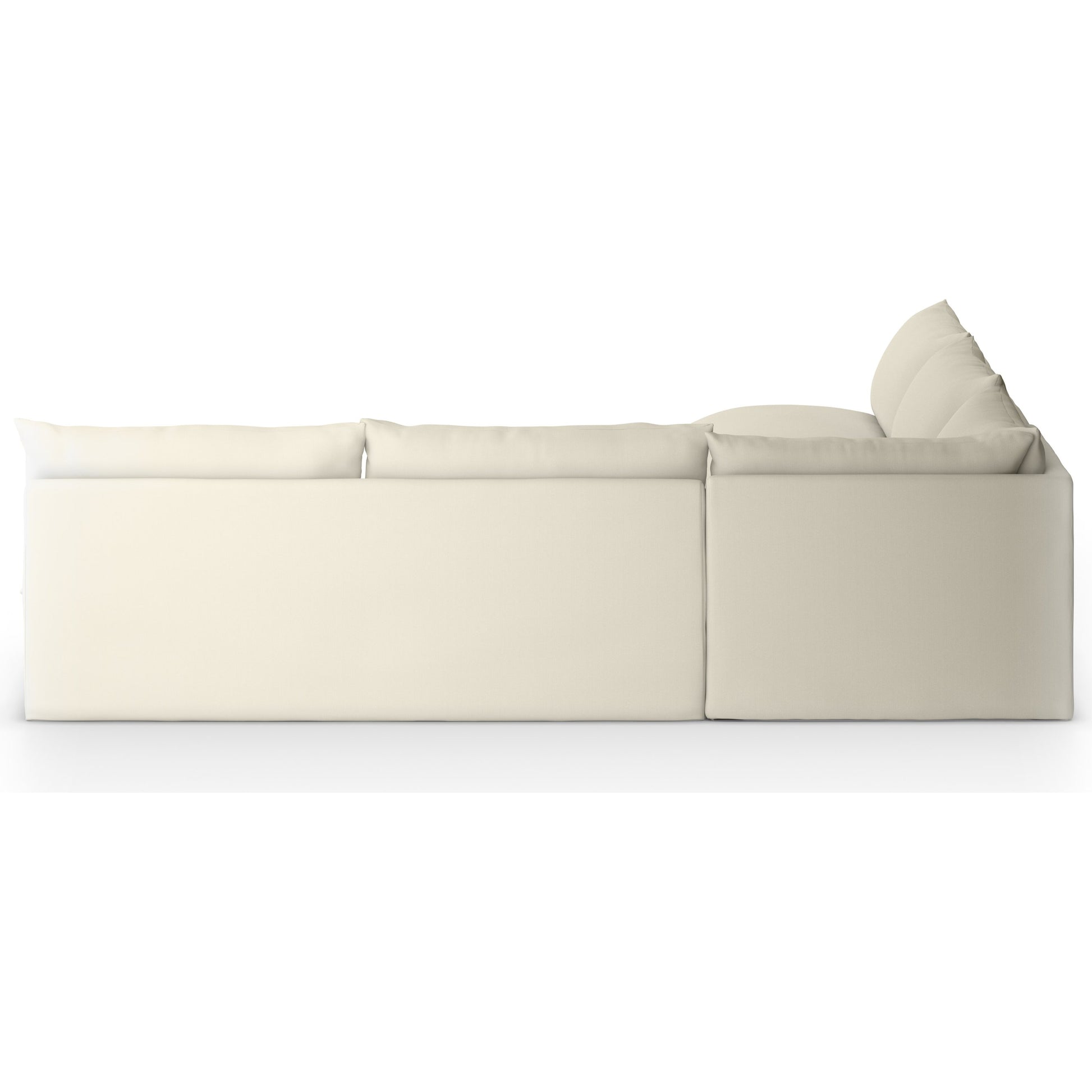Grant Outdoor 3-PC Sectional by Four Hands. Made from 100% olefin, 91% polyurethane foam pad, 9% polyester fiber batting in a transitional style.