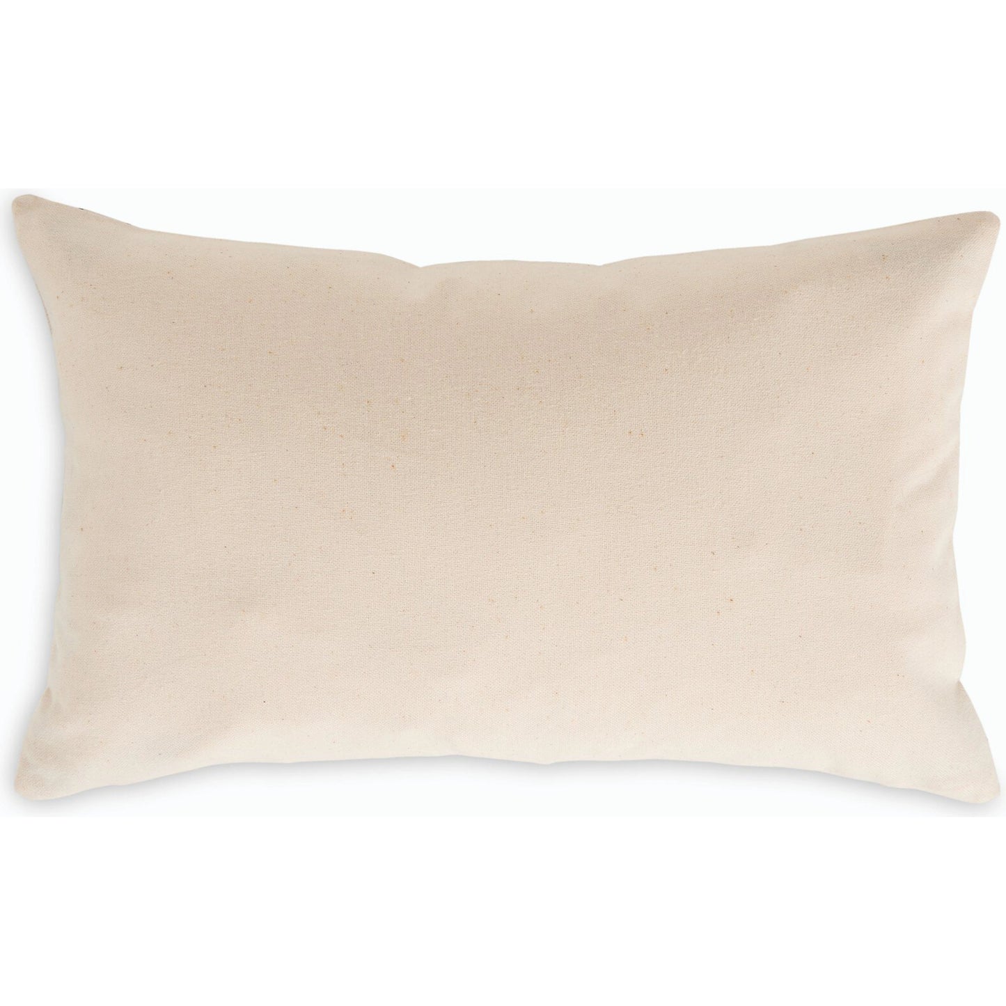 016 SI-2137342 | Additional Silo | Handwoven Chiapas Pillow by Four Hands in ivory cotton, off white canvas, black cotton and ivory cotton. Made from 100% cotton in a transitional style.