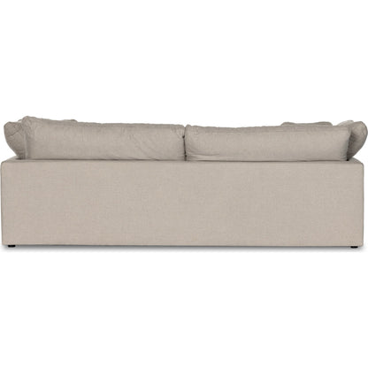 Stevie Sofa by Four Hands in anders ivory. Made from 100% polyester, pine plywood, solid pine in a modern style.