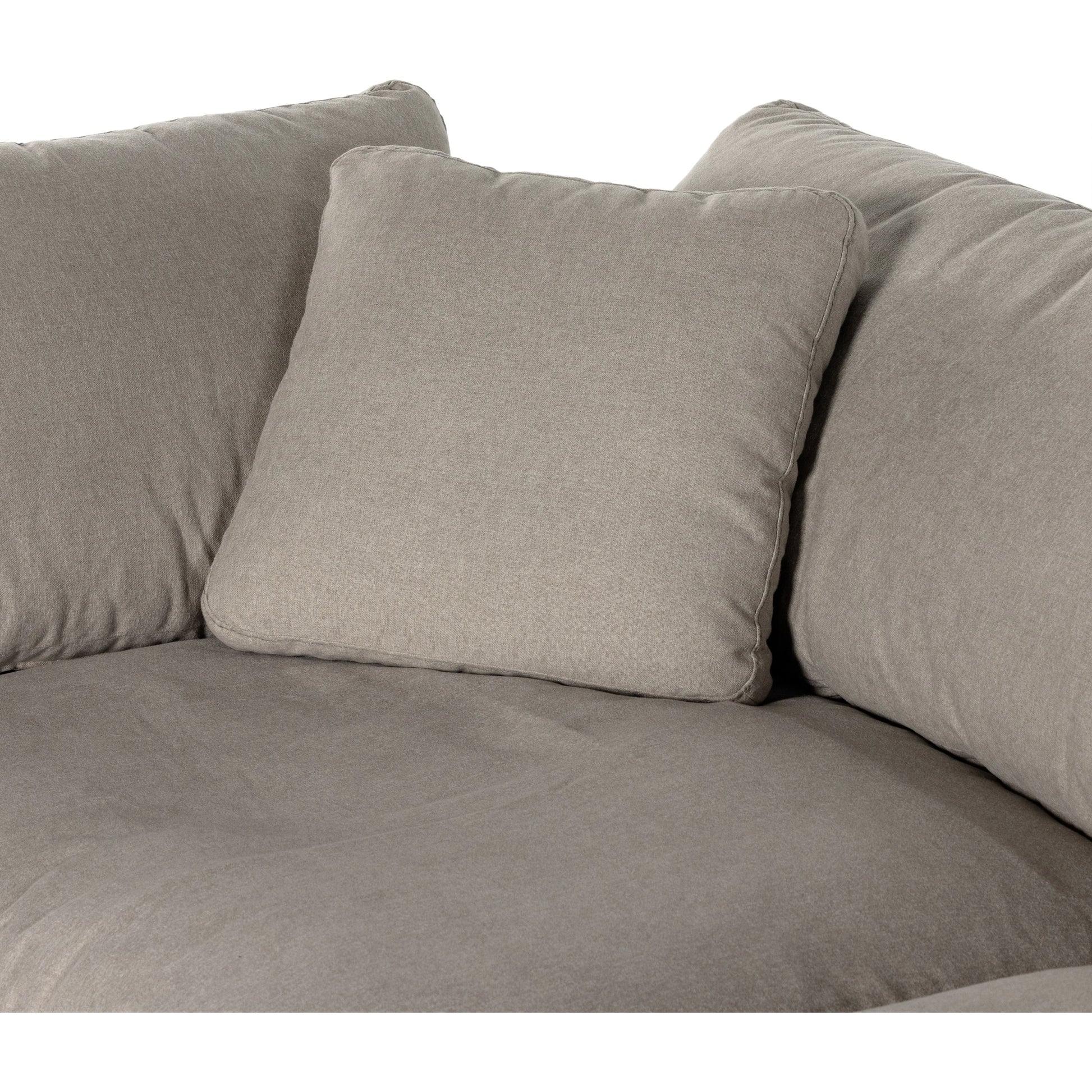 Stevie Sofa by Four Hands in anders ivory. Made from 100% polyester, pine plywood, solid pine in a modern style.