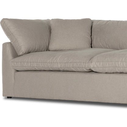 Stevie Sofa by Four Hands in anders ivory. Made from 100% polyester, pine plywood, solid pine in a modern style.