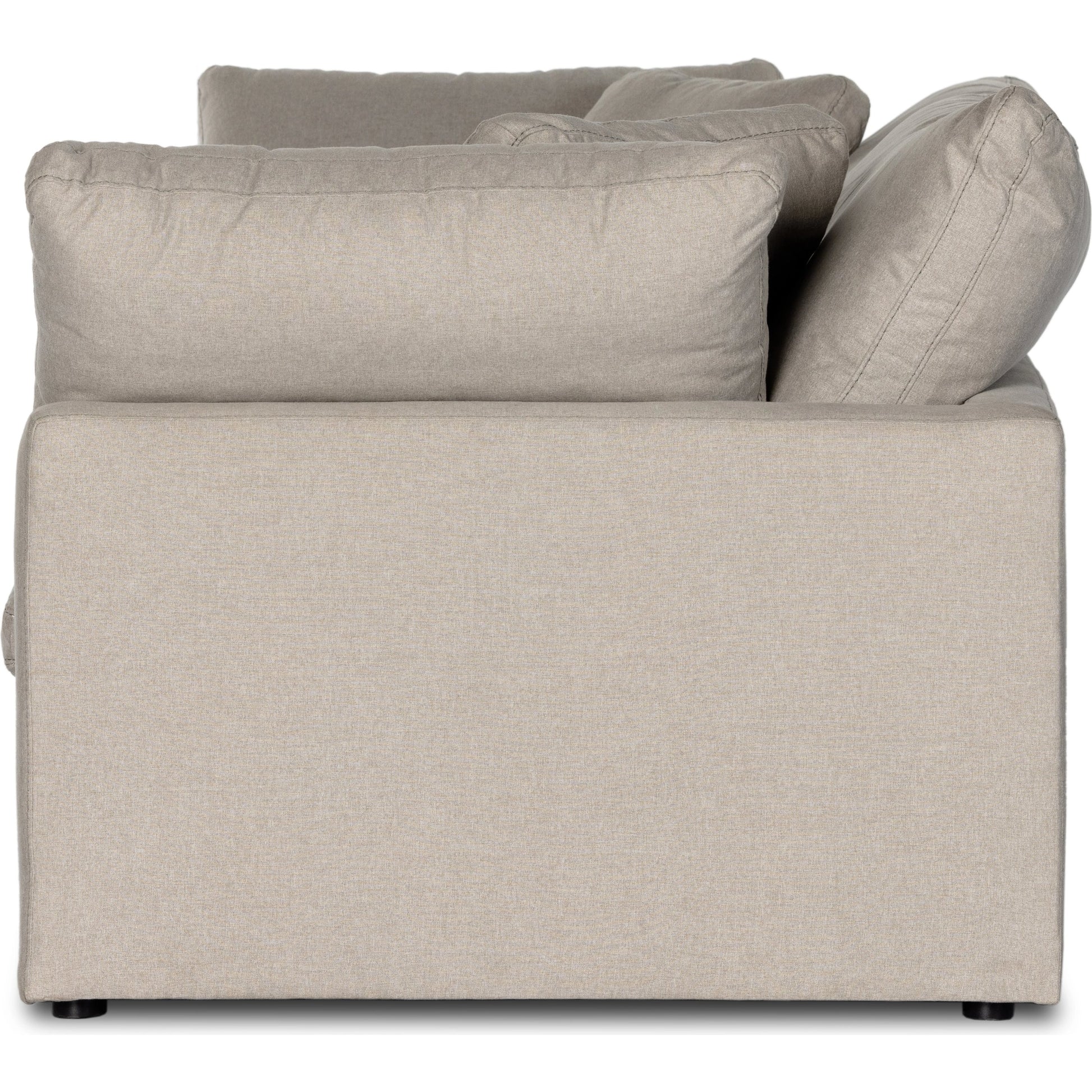 Stevie Sofa by Four Hands in anders ivory. Made from 100% polyester, pine plywood, solid pine in a modern style.