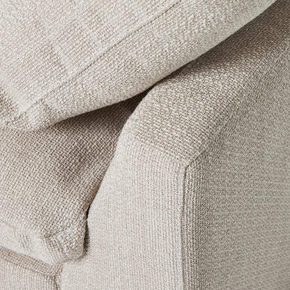 Stevie Sofa by Four Hands in anders ivory. Made from 100% polyester, pine plywood, solid pine in a modern style.