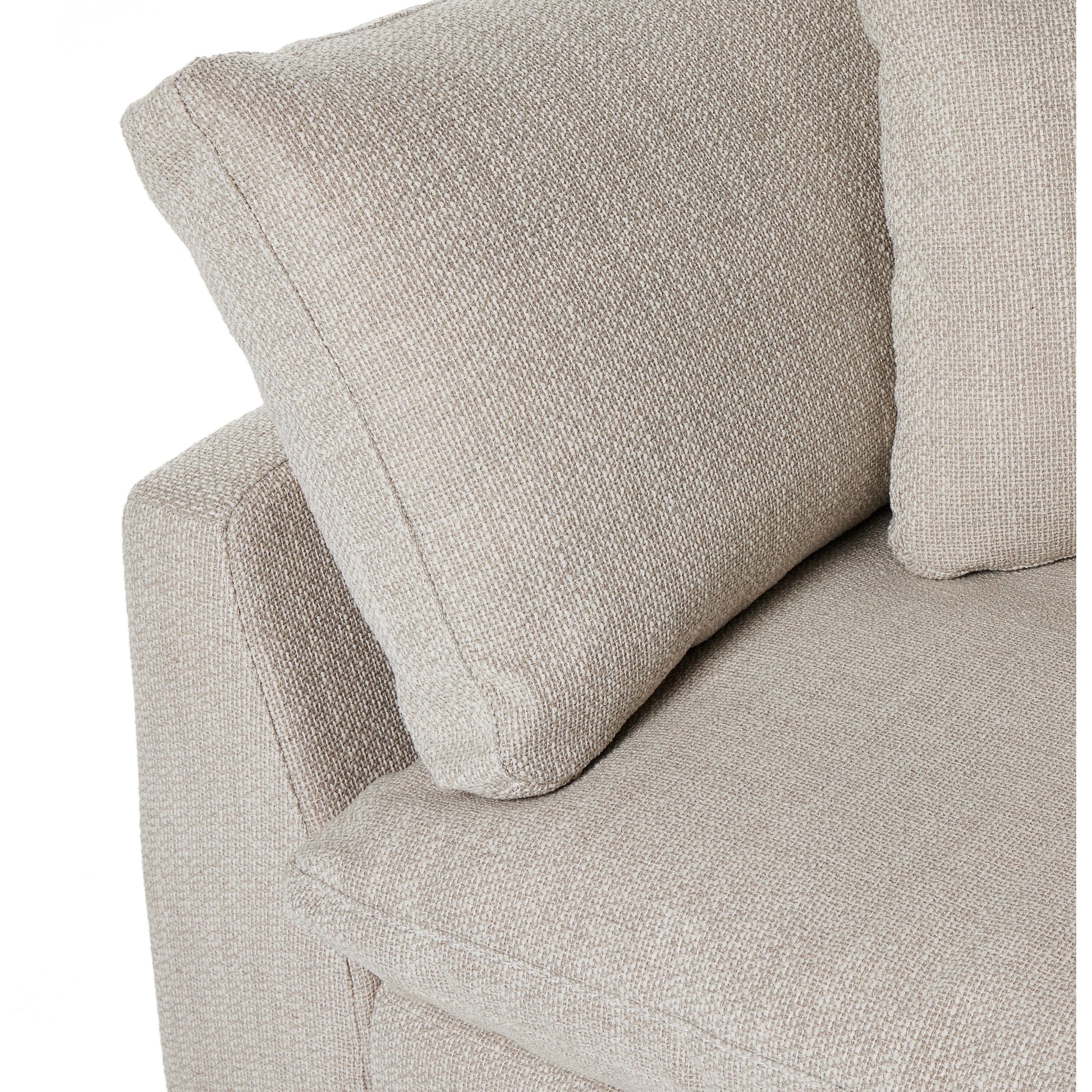 Stevie Sofa by Four Hands in anders ivory. Made from 100% polyester, pine plywood, solid pine in a modern style.