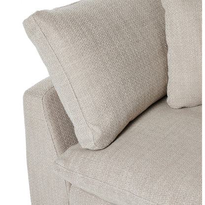 Stevie Sofa by Four Hands in anders ivory. Made from 100% polyester, pine plywood, solid pine in a modern style.