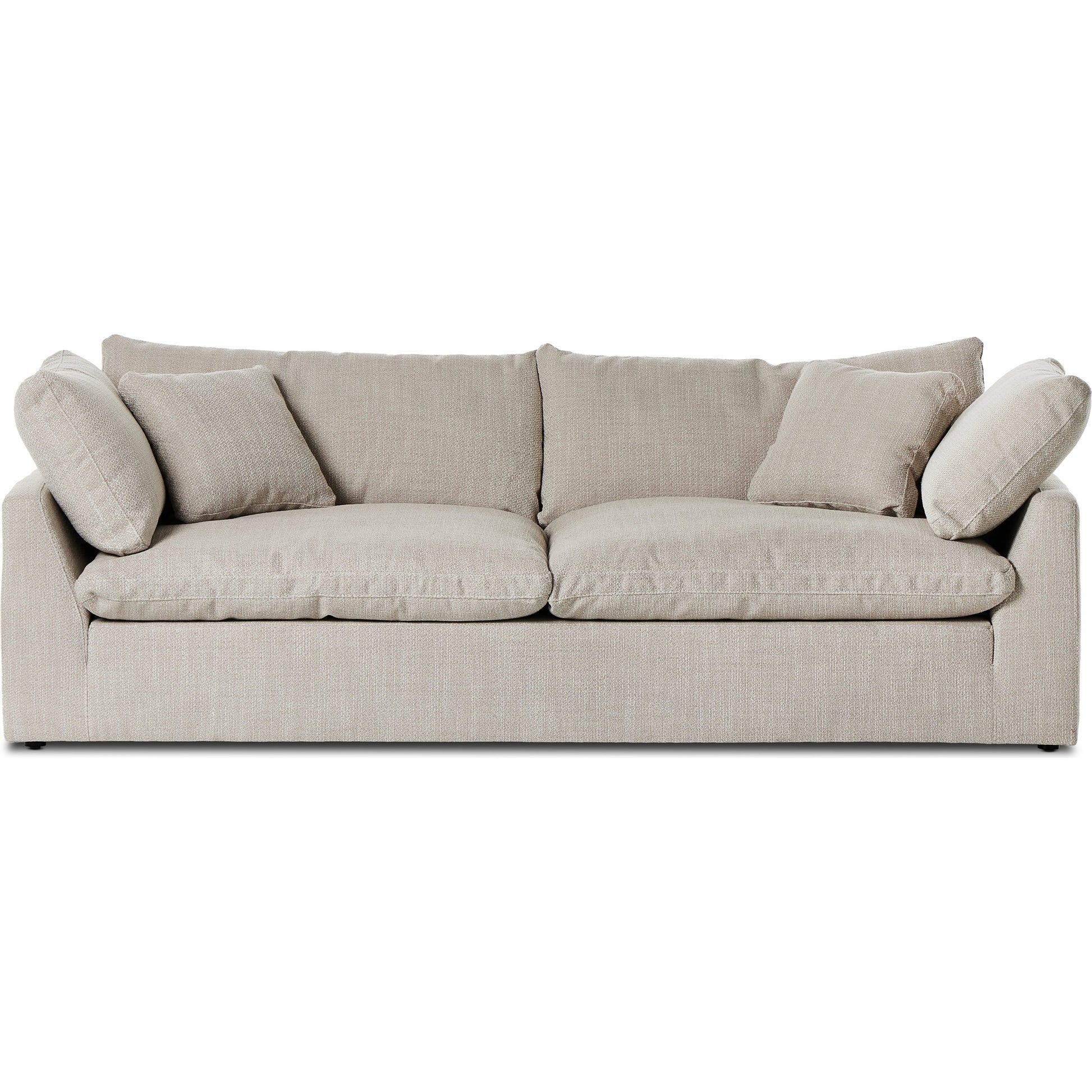 Stevie Sofa by Four Hands in anders ivory. Made from 100% polyester, pine plywood, solid pine in a modern style.