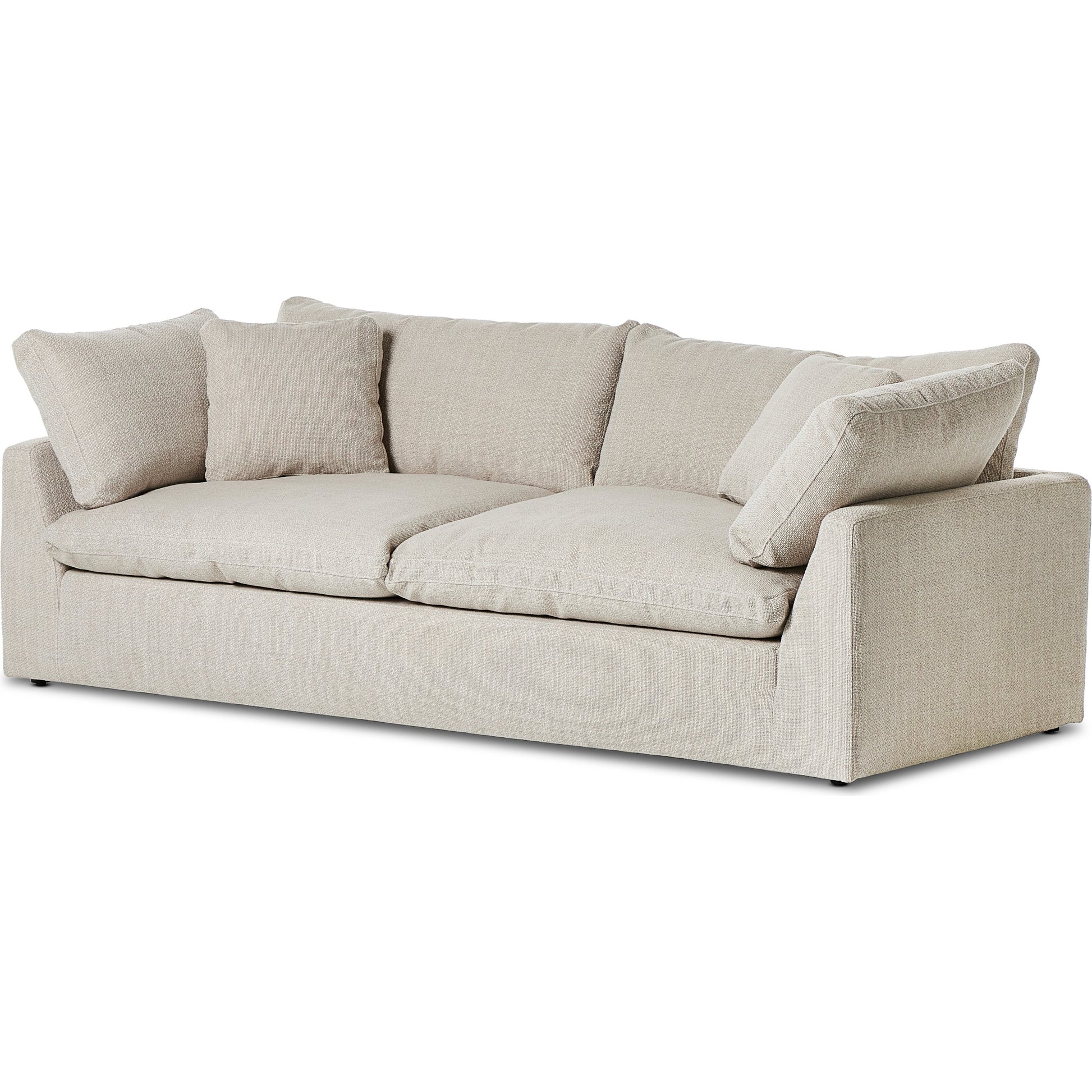Stevie Sofa by Four Hands in anders ivory. Made from 100% polyester, pine plywood, solid pine in a modern style.