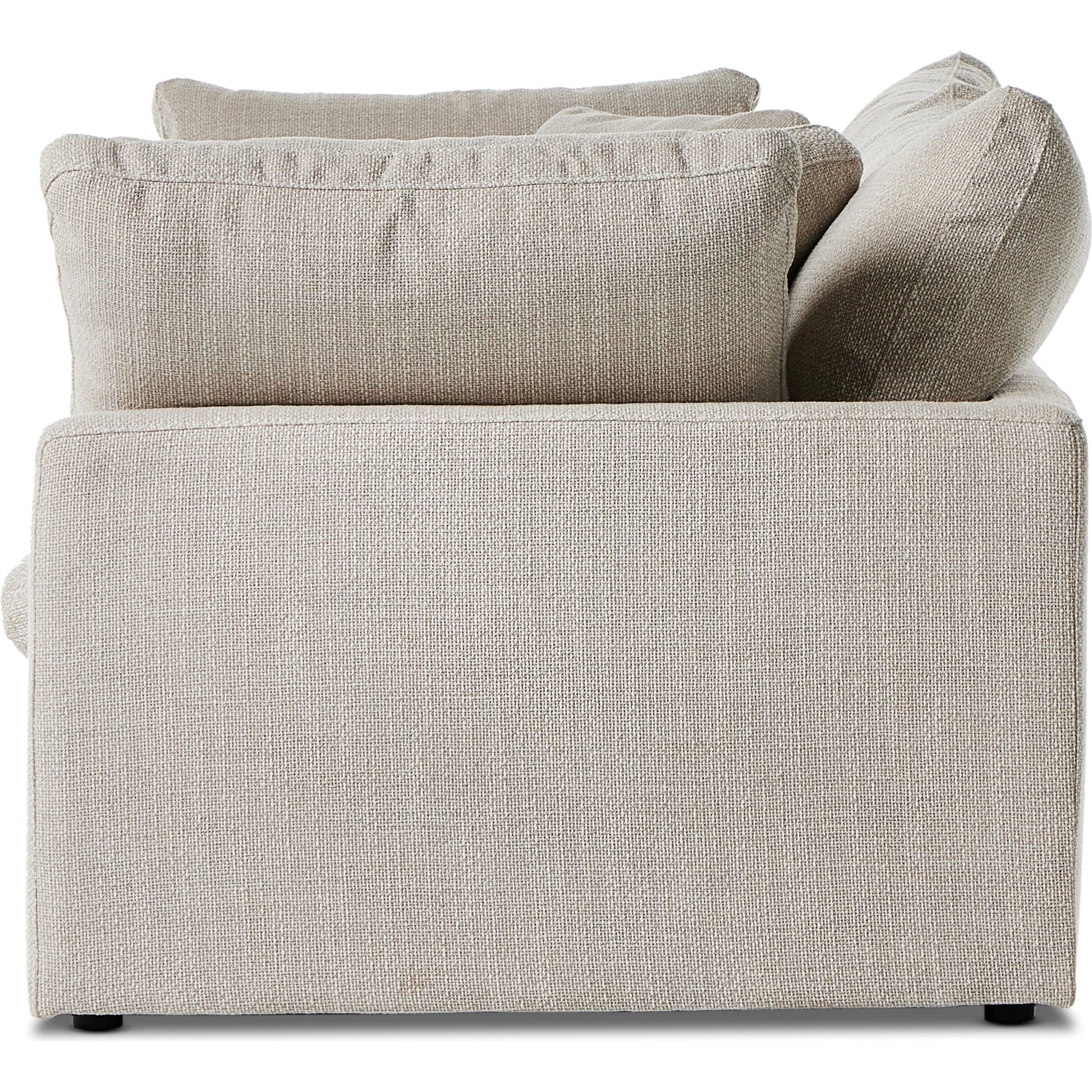Stevie Sofa by Four Hands in anders ivory. Made from 100% polyester, pine plywood, solid pine in a modern style.