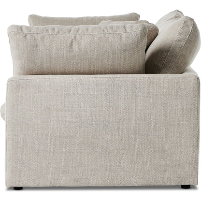 Stevie Sofa by Four Hands in anders ivory. Made from 100% polyester, pine plywood, solid pine in a modern style.