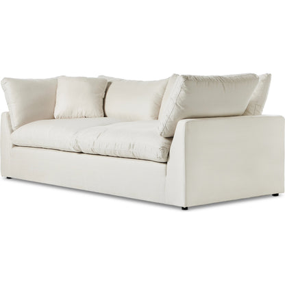 Stevie Sofa by Four Hands in anders ivory. Made from 100% polyester, pine plywood, solid pine in a modern style.
