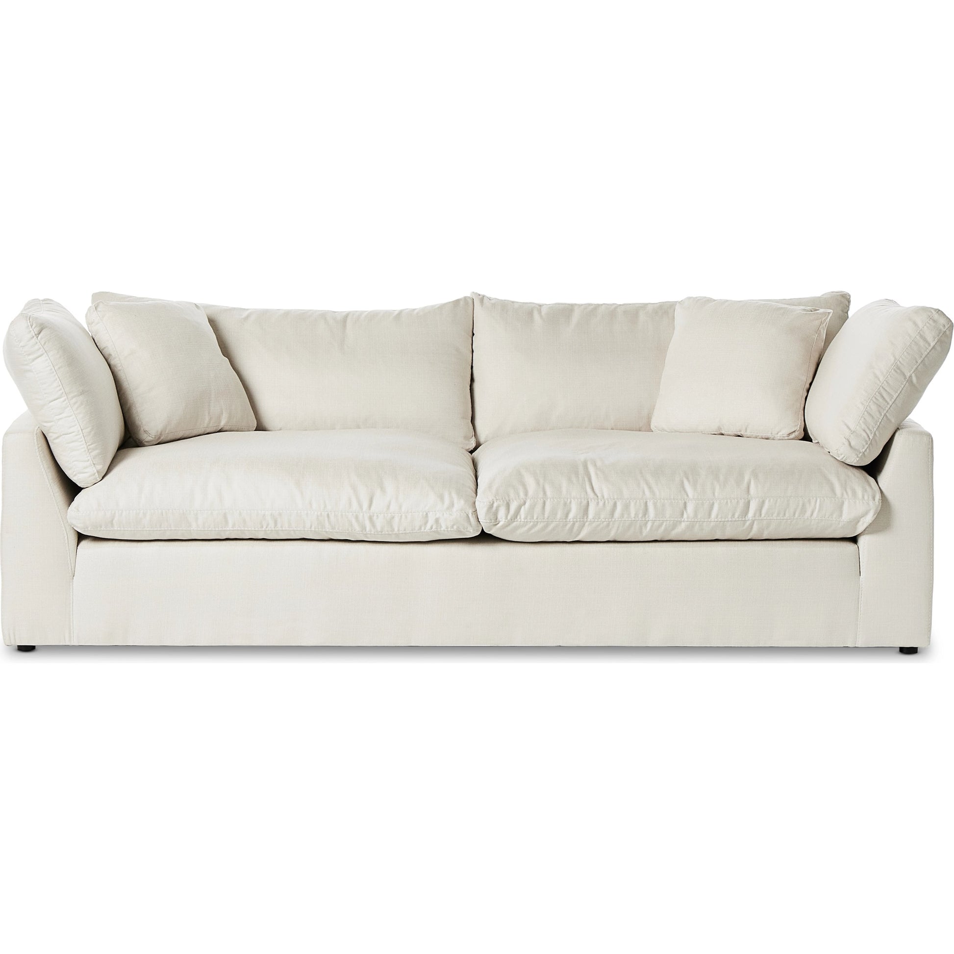 Stevie Sofa by Four Hands in anders ivory. Made from 100% polyester, pine plywood, solid pine in a modern style.