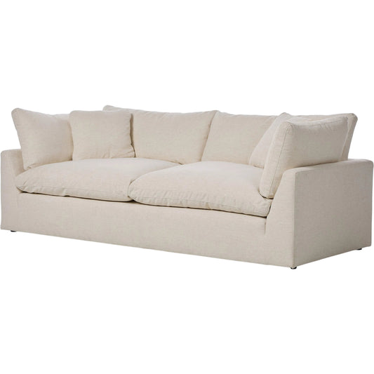 009 SI-2628429 | Primary Silo | Stevie Sofa by Four Hands in crypton nomad snow. Made from 92% polyester, 8% flax, linen in a unique style.