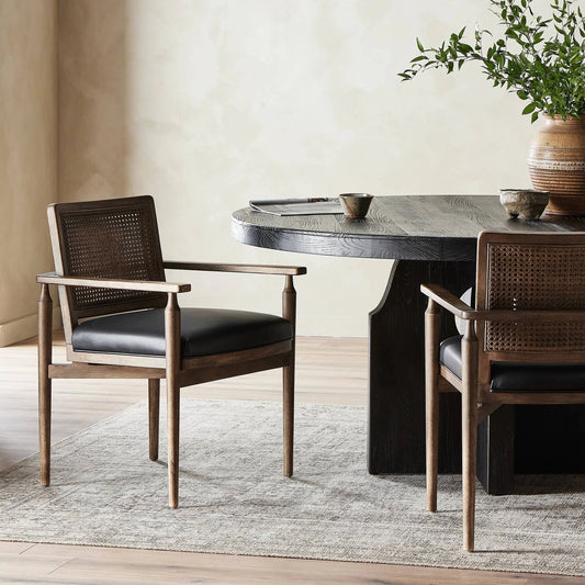 Xavier Dining Armchair by Four Hands. Made from unique in a traditional style.