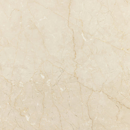 Belle Round Dining Table by Four Hands. Made from solid marble, iron in a modern style.