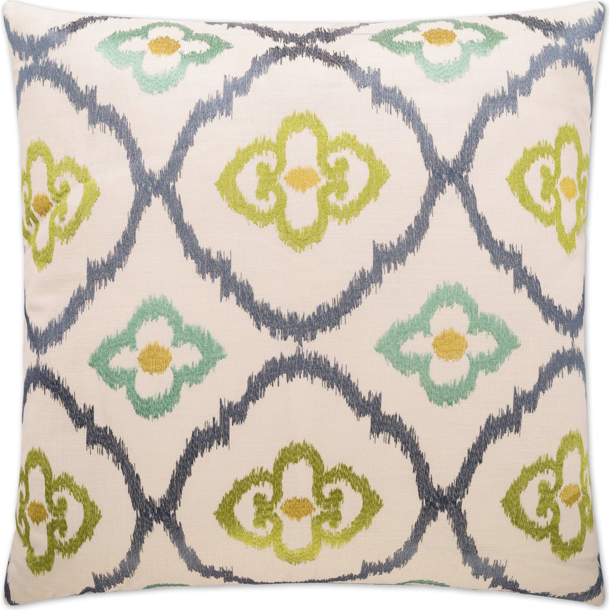 Sumatra by DV Kap Home in blue. Made from 75% viscose, 25% linen in a transitional style.