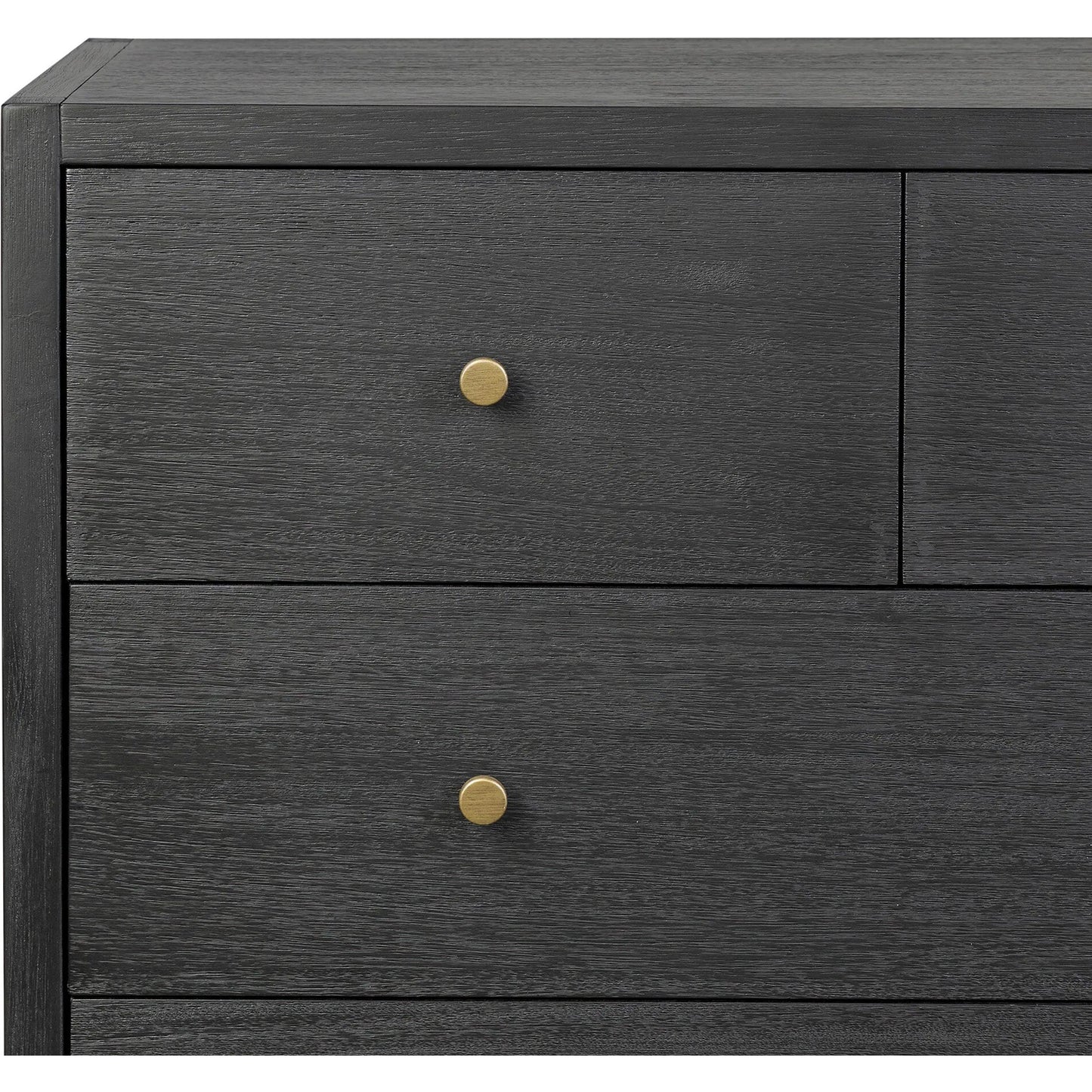 020 SI-2535371 | Closeup | Sullivan 10 Drawer Dresser by Four Hands in saddle tan. Made from unique in a modern style.