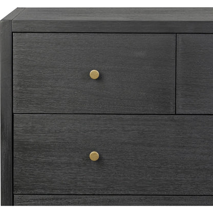 Sullivan 10 Drawer Dresser by Four Hands in saddle tan. Made from unique in a modern style.