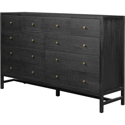 Sullivan 10 Drawer Dresser by Four Hands in saddle tan. Made from unique in a modern style.