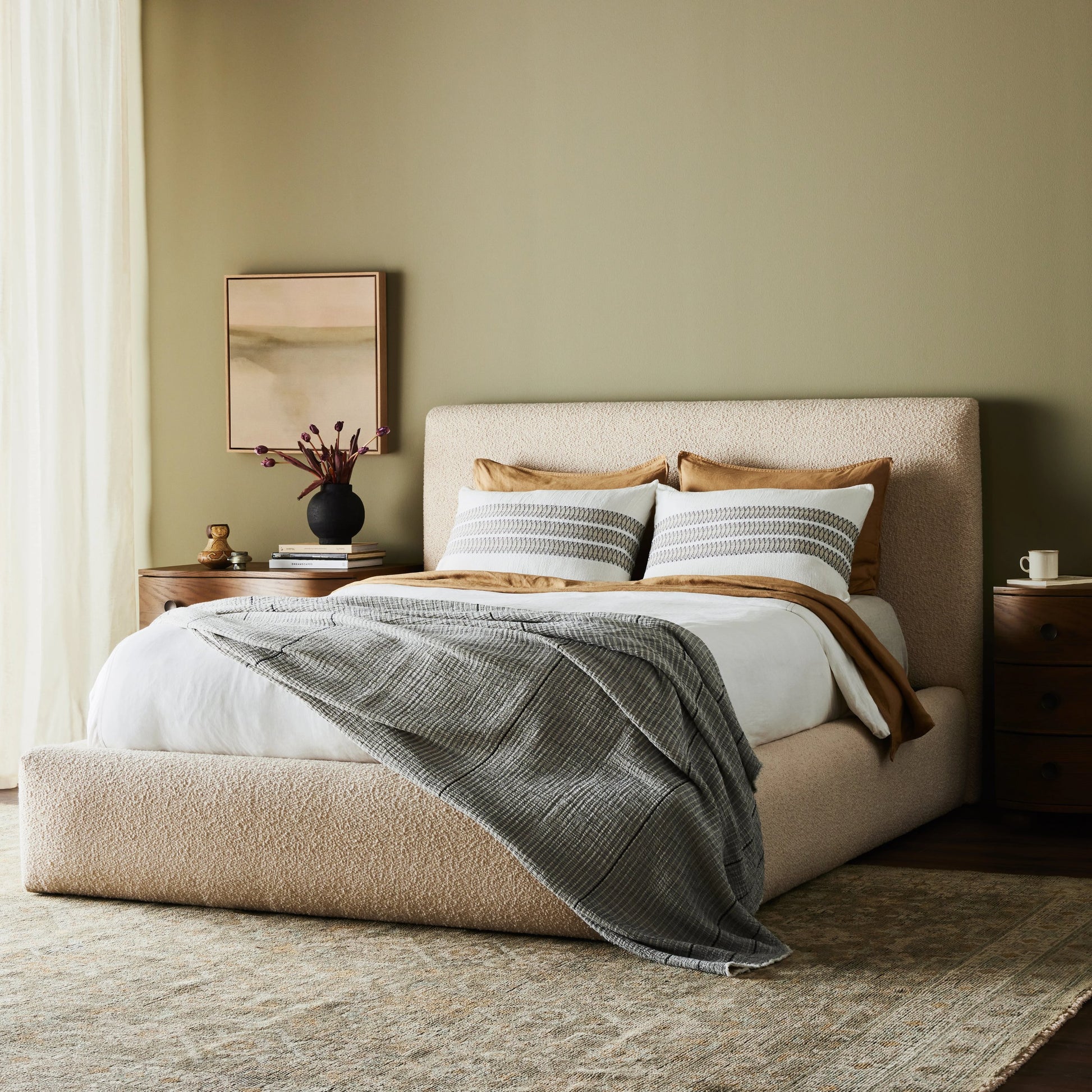 Quincy Bed by Four Hands. Made from unique in a modern style.