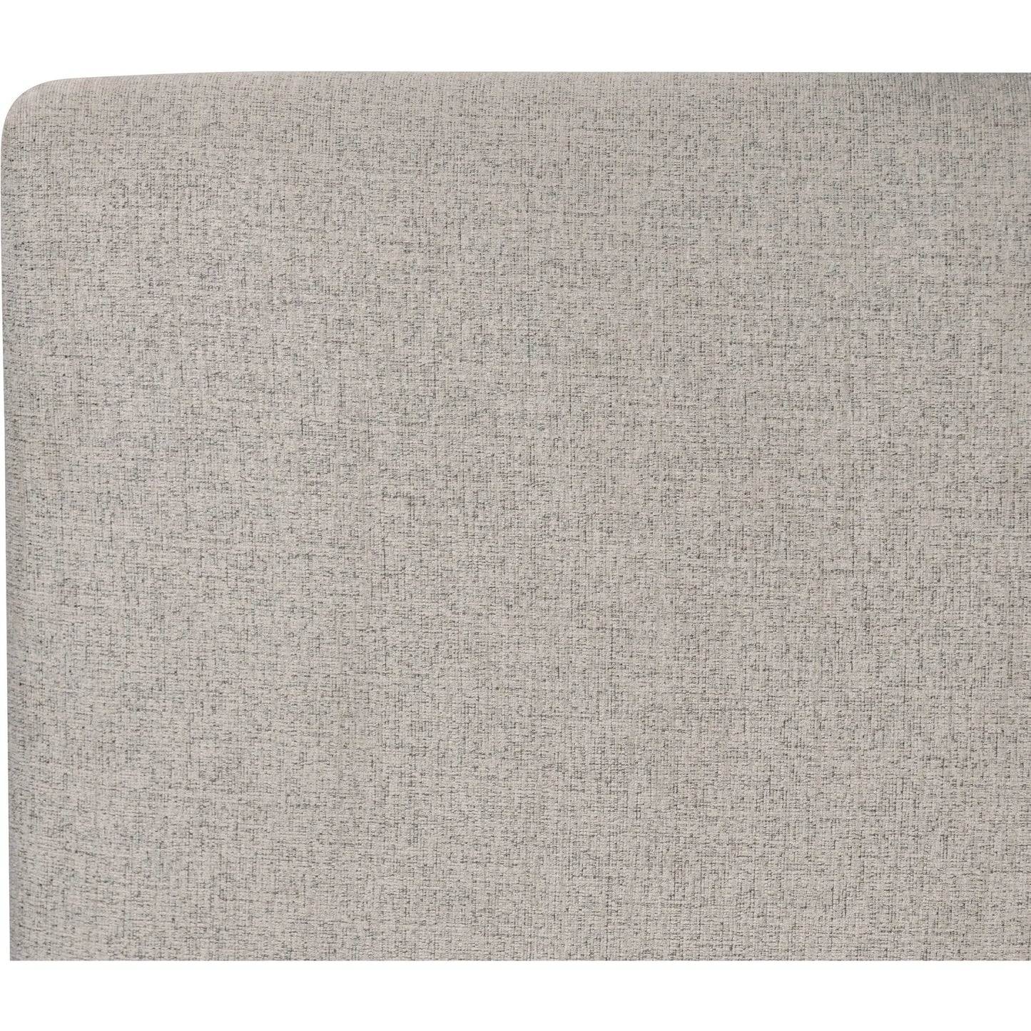 010 SI-2519272 | Closeup | Quincy Bed by Four Hands in plushtone linen, black. Made from 100% polyester, solid parawood in a transitional style.