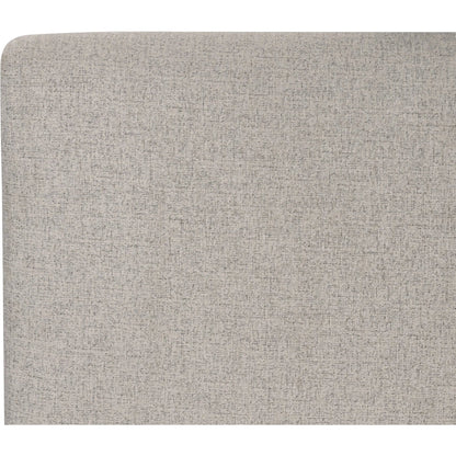 Quincy Bed by Four Hands in plushtone linen, black. Made from 100% polyester, solid parawood in a transitional style.