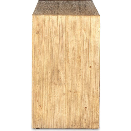 Briarbrook Sideboard by Four Hands in distressed light pine. Made from solid pine in a modern style.
