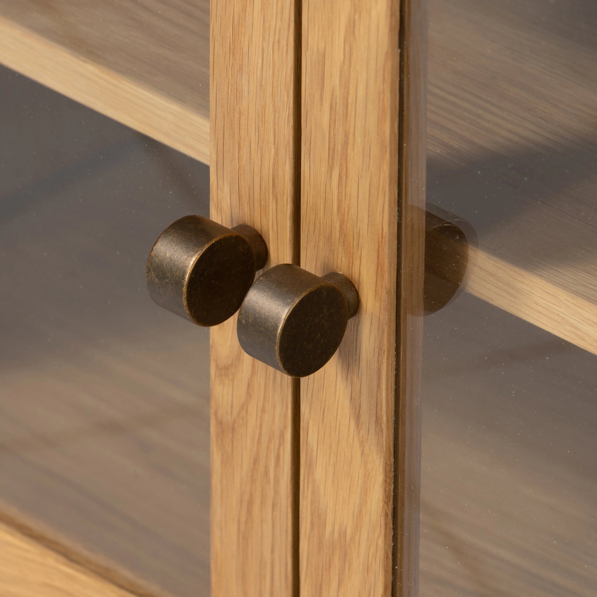 Laker Media Console by Four Hands in black oak. Made from solid oak, rush, oak veneer in a modern style.