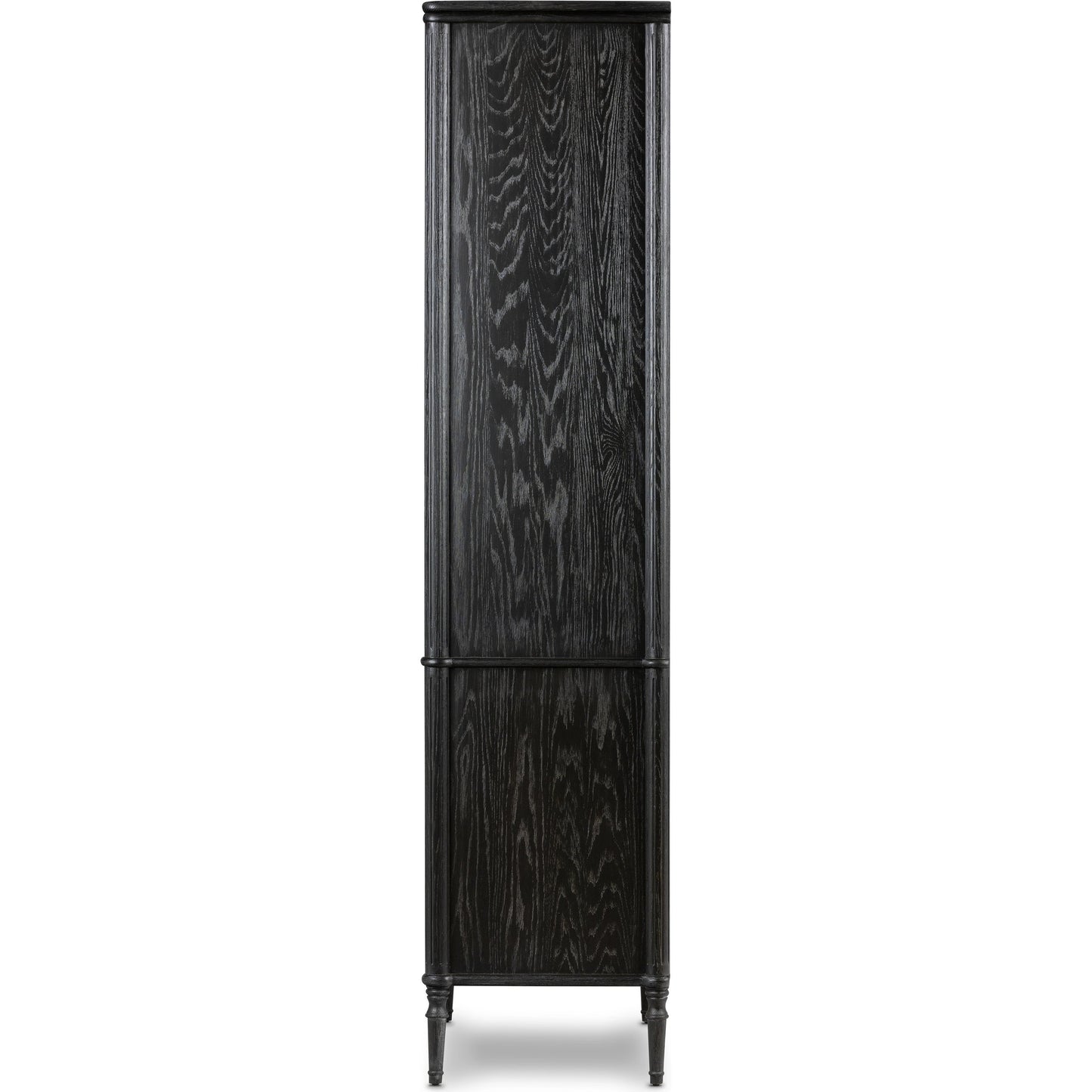 004 SI-2074800 | Additional Silo | Toulouse Cabinet by Four Hands in distressed black oak, honey grey oak. Made from solid oak, oak veneer in a modern style.
