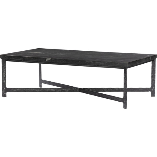 Hammered Iron Coffee Table by Four Hands. Made from unique in a modern style.