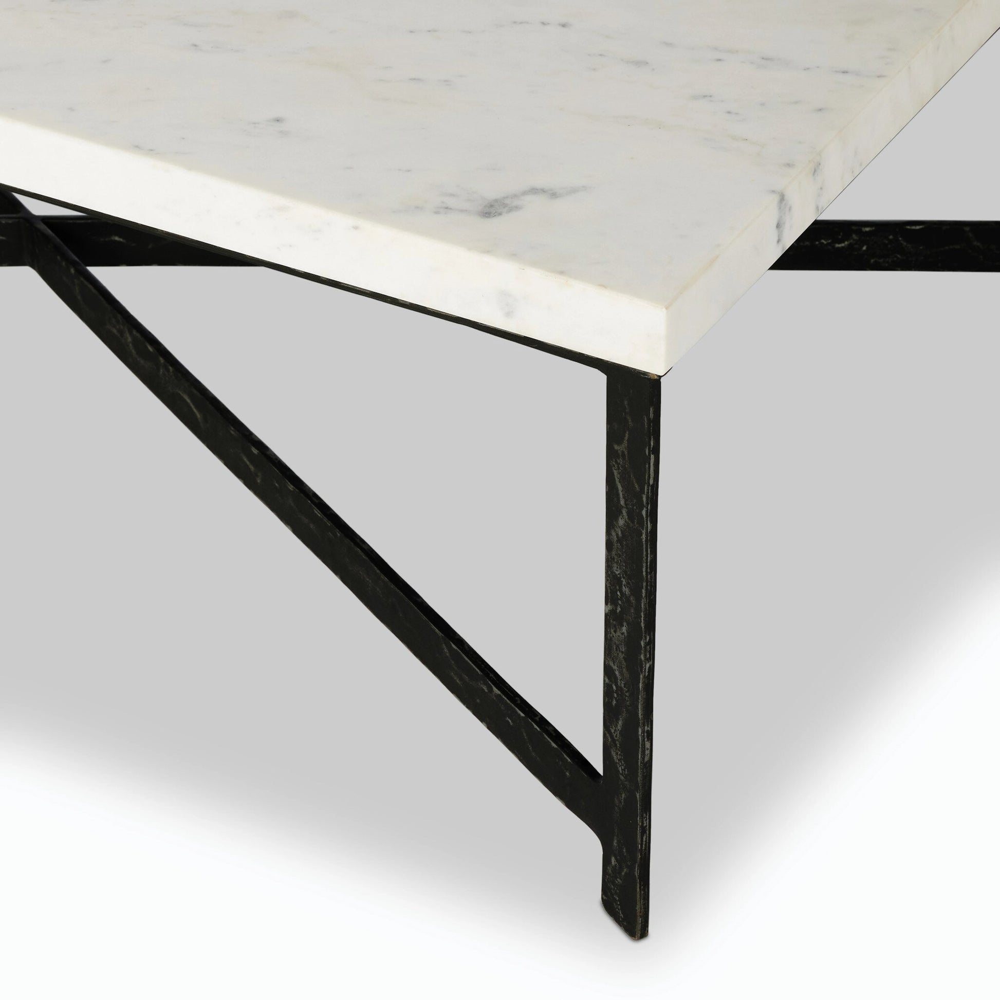 Hammered Iron Coffee Table by Four Hands. Made from unique in a modern style.