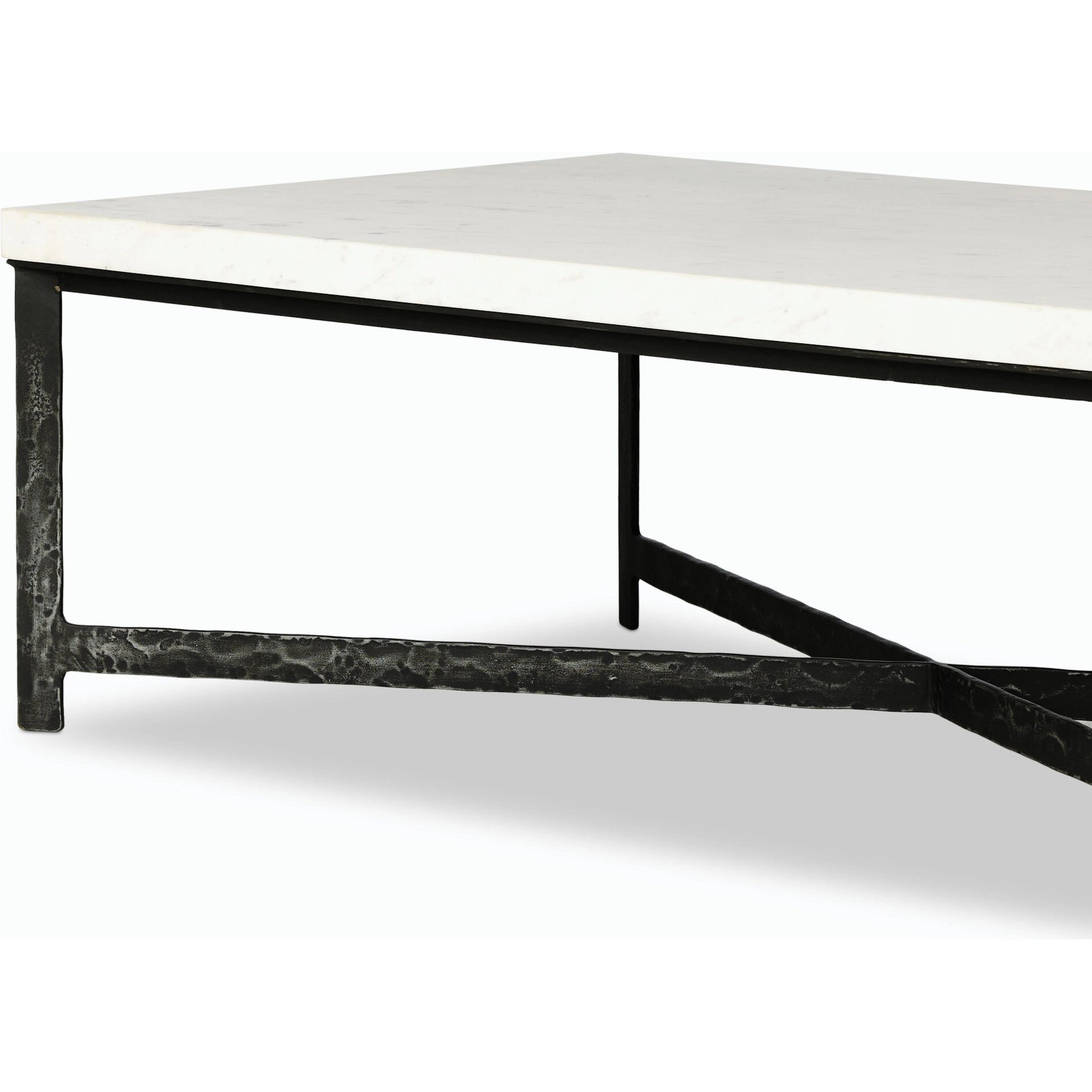 Hammered Iron Coffee Table by Four Hands. Made from unique in a modern style.