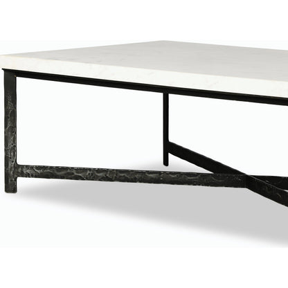 Hammered Iron Coffee Table by Four Hands. Made from unique in a modern style.
