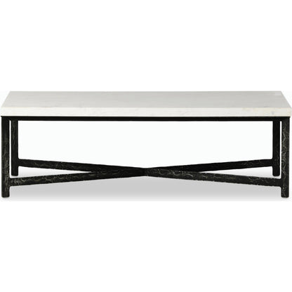 Hammered Iron Coffee Table by Four Hands. Made from unique in a modern style.