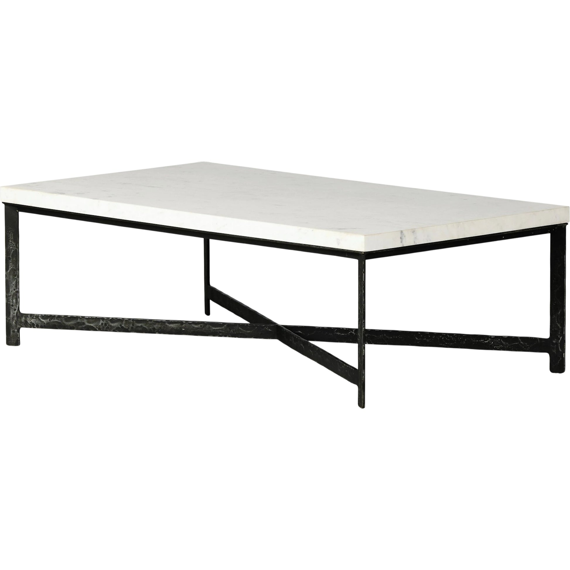 Hammered Iron Coffee Table by Four Hands. Made from unique in a modern style.