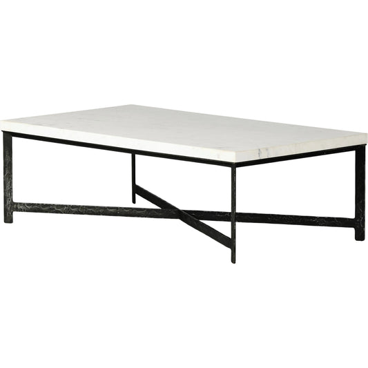 Hammered Iron Coffee Table by Four Hands. Made from unique in a modern style.