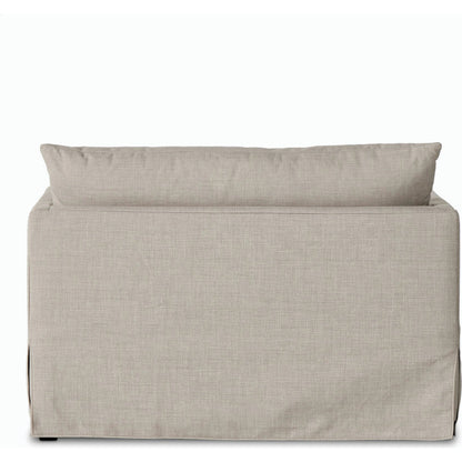 Habitat Chaise Lounge by Four Hands in bennett moon. Made from 100% polyester, solid banak, pine plywood in a modern style.