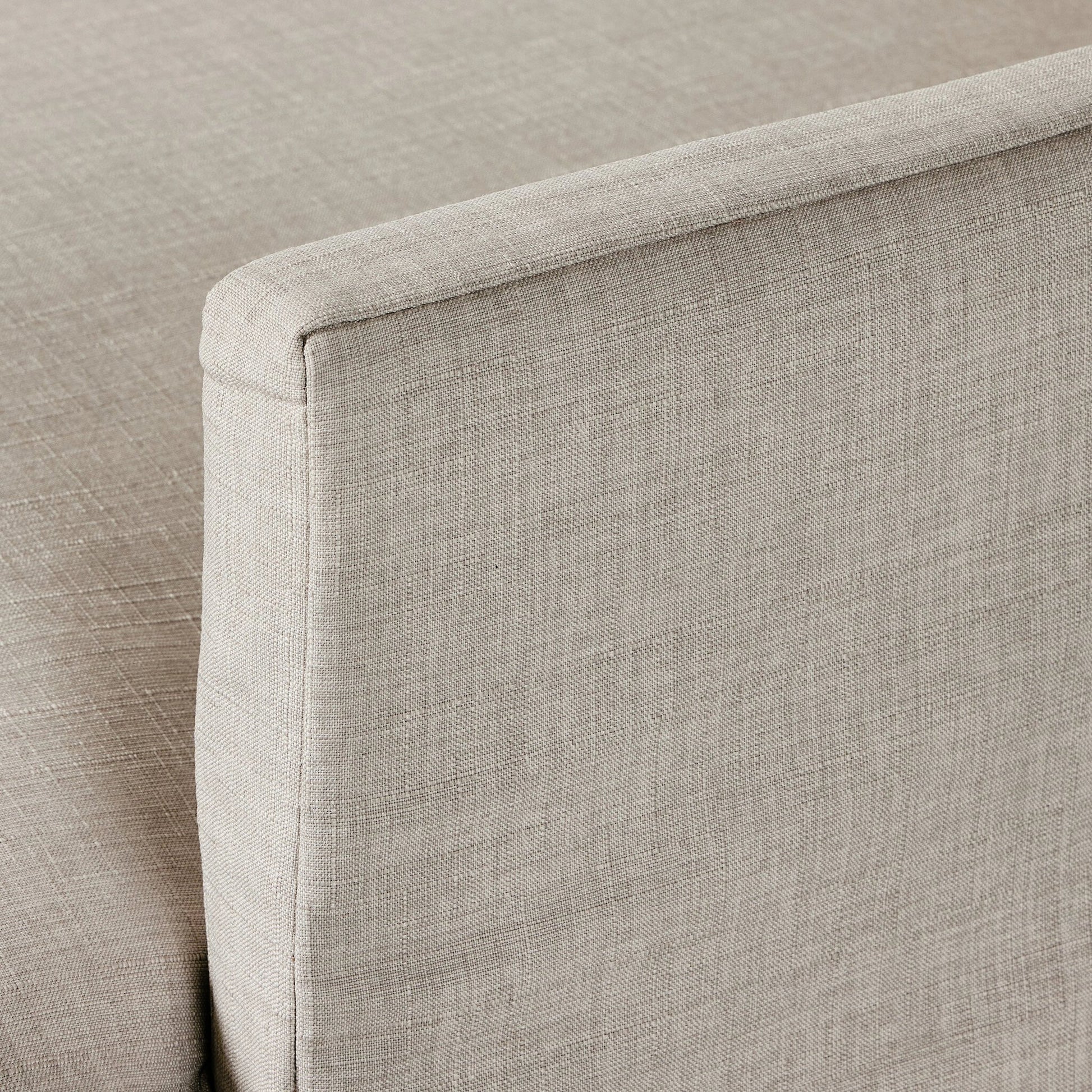 Habitat Chaise Lounge by Four Hands in bennett moon. Made from 100% polyester, solid banak, pine plywood in a modern style.