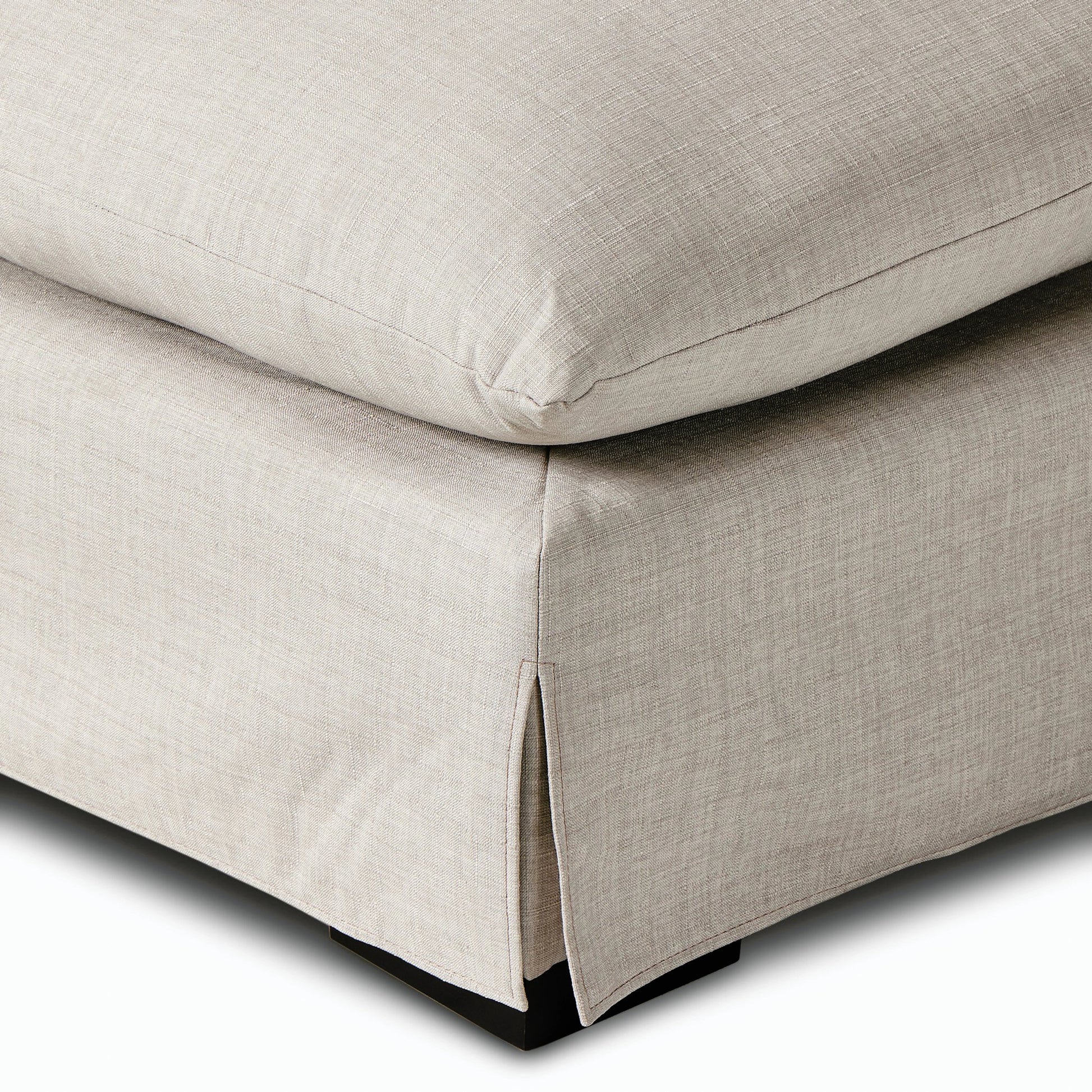 Habitat Chaise Lounge by Four Hands in bennett moon. Made from 100% polyester, solid banak, pine plywood in a modern style.