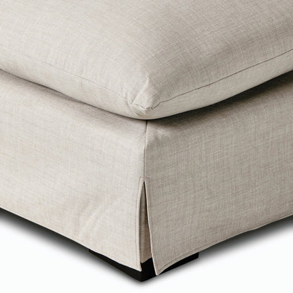 Habitat Chaise Lounge by Four Hands in bennett moon. Made from 100% polyester, solid banak, pine plywood in a modern style.