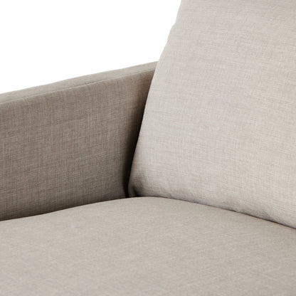 Habitat Chaise Lounge by Four Hands in bennett moon. Made from 100% polyester, solid banak, pine plywood in a modern style.