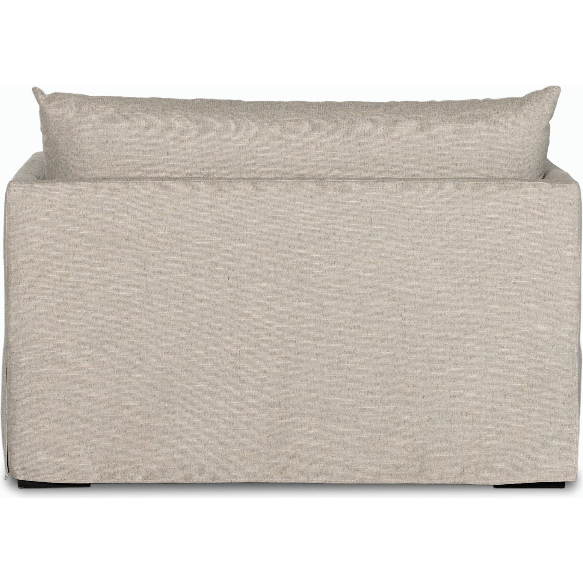 Habitat Chaise Lounge by Four Hands in bennett moon. Made from 100% polyester, solid banak, pine plywood in a modern style.