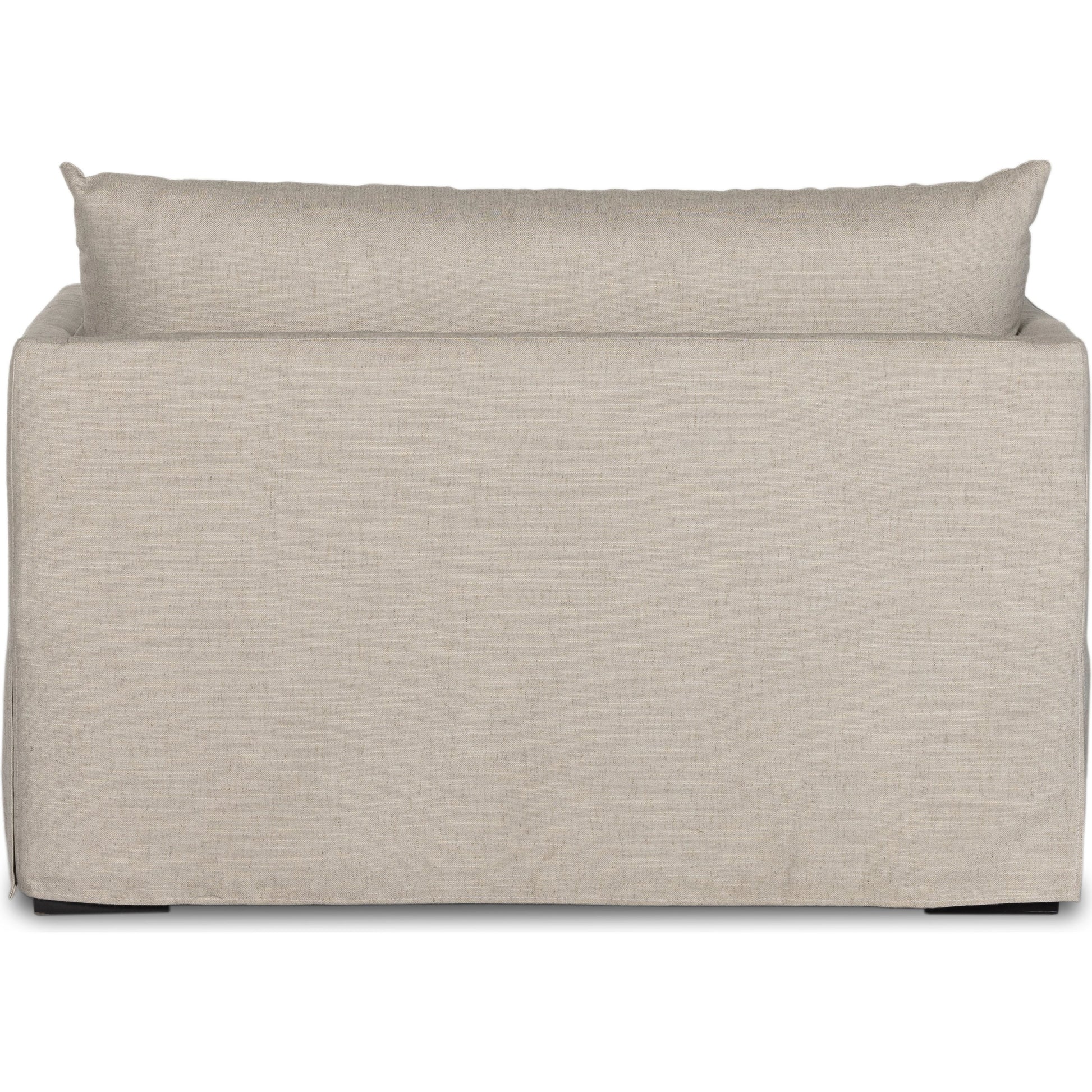 Habitat Chaise Lounge by Four Hands in bennett moon. Made from 100% polyester, solid banak, pine plywood in a modern style.