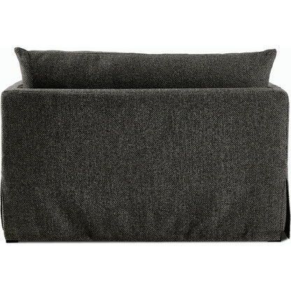 Habitat Chaise Lounge by Four Hands in bennett moon. Made from 100% polyester, solid banak, pine plywood in a modern style.