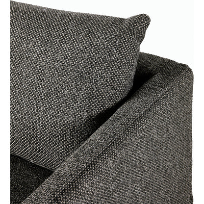 Habitat Chaise Lounge by Four Hands in bennett moon. Made from 100% polyester, solid banak, pine plywood in a modern style.